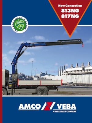 Grúas de carga hidráulicas Amco Veba 817NG-1 S