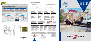 Grúas de carga hidráulicas Amco Veba 815-3 S