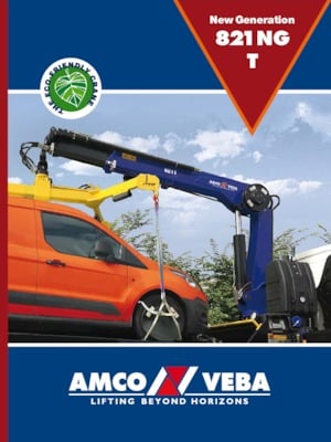 Grúas de carga hidráulicas Amco Veba 821NGT-4 S 
