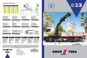 Grúas de carga hidráulicas Amco Veba 823-2 S
