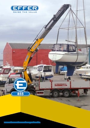 Grúas de carga hidráulicas Effer 855 9S