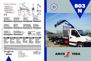 Grúas de carga hidráulicas Amco Veba 903N-3 S 