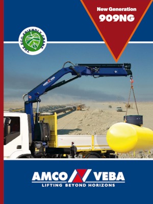 Grúas de carga hidráulicas Amco Veba 909NG-2 S 