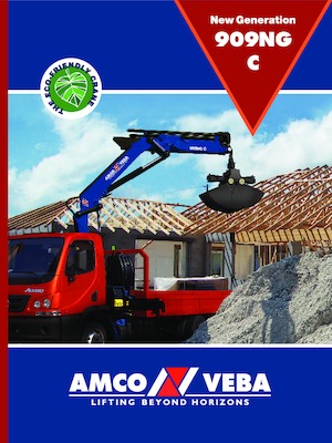 Grúas de carga hidráulicas Amco Veba 909NGC-2 S 