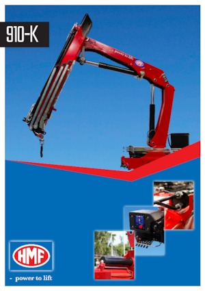 Grúas de carga hidráulicas HMF 910-K4