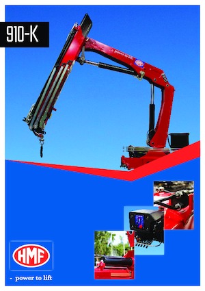 Grúas de carga hidráulicas HMF 910-K4