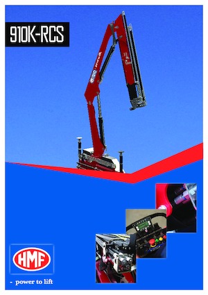 Grúas de carga hidráulicas HMF 910-K4-RCS
