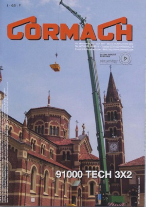 Grúas de carga hidráulicas Cormach 91000 Tech 3x2