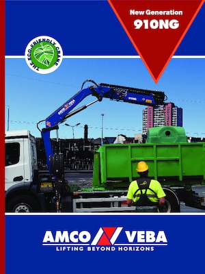 Grúas de carga hidráulicas Amco Veba 910NG-4 S 