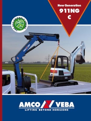 Grúas de carga hidráulicas Amco Veba 911NGC-2 S 