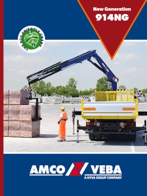Grúas de carga hidráulicas Amco Veba 914NG-6 S 