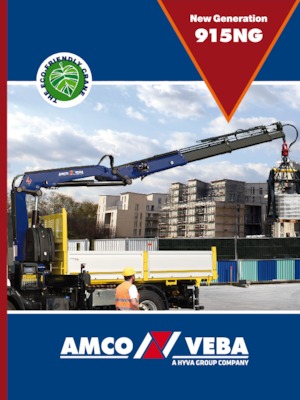 Grúas de carga hidráulicas Amco Veba 916NG-4 S J2 