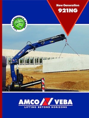 Grúas de carga hidráulicas Amco Veba 921NG-5 S 