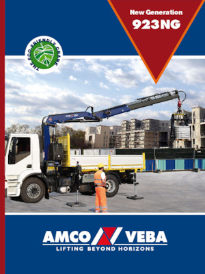 Grúas de carga hidráulicas Amco Veba 923NG-4 S 