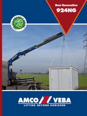 Grúas de carga hidráulicas Amco Veba 924NGC-4 S 