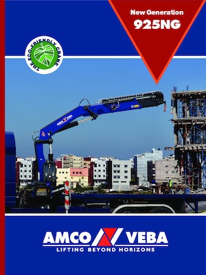 Grúas de carga hidráulicas Amco Veba 925NG-6 SJ2 