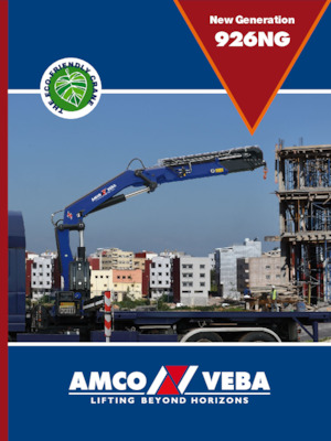 Grúas de carga hidráulicas Amco Veba 926NG-8 S 