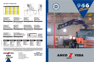 Grúas de carga hidráulicas Amco Veba 946-8 S Basic