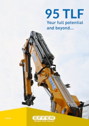 Grúas de carga hidráulicas Effer 95TLF 6S