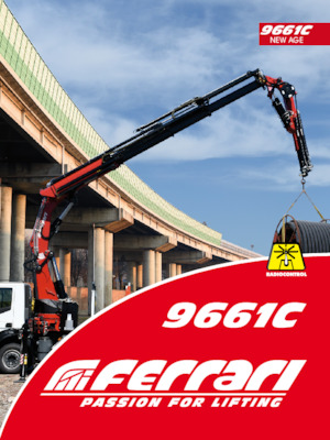 Grúas de carga hidráulicas Ferrari® 9661C A6 J1206 