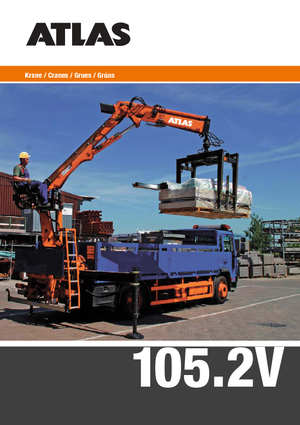Grúas de carga hidráulicas Atlas AK 105.2 A12V