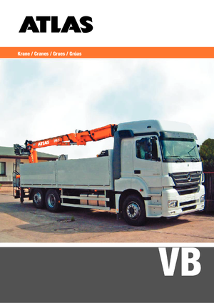 Grúas de carga hidráulicas Atlas AK 125.2 VB A12