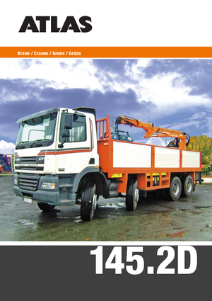 Grúas de carga hidráulicas Atlas AK 145.2 D A4