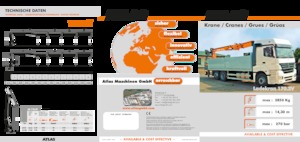 Grúas de carga hidráulicas Atlas AK 170.2 VB A12