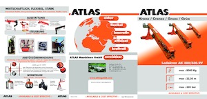 Grúas de carga hidráulicas Atlas AK 300.2 A21 