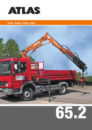 Grúas de carga hidráulicas Atlas AK 65.2 A2