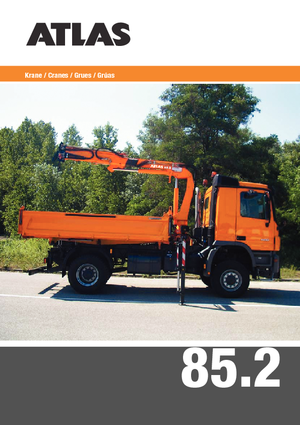 Grúas de carga hidráulicas Atlas AK 85.2 A3