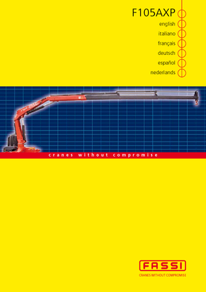 Grúas de carga hidráulicas Fassi F 105 ACXP 24