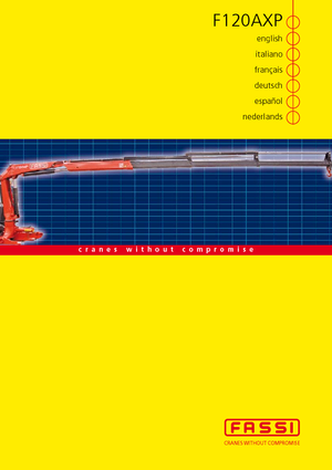 Grúas de carga hidráulicas Fassi F 120 AXP 23