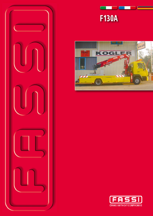 Grúas de carga hidráulicas Fassi F 130 A 22