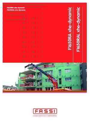 Grúas de carga hidráulicas Fassi F 1650 RAL 2.28 xhe-dynamic