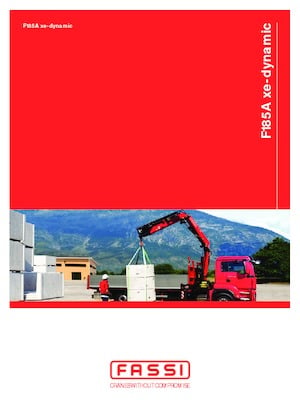 Grúas de carga hidráulicas Fassi F 185 A 2.23 xe-dynamic