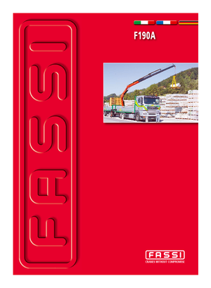 Grúas de carga hidráulicas Fassi F 190 AC 23