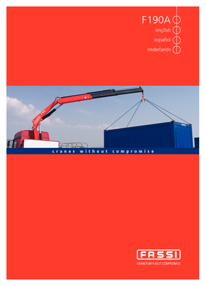 Grúas de carga hidráulicas Fassi F 190 AC 23