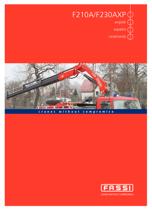 Grúas de carga hidráulicas Fassi F 210 A 24