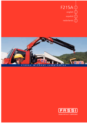 Grúas de carga hidráulicas Fassi F 215 A 22