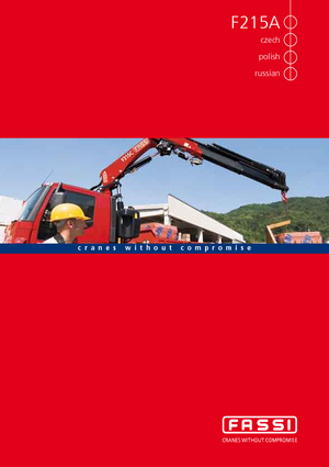Grúas de carga hidráulicas Fassi F 215 A 22