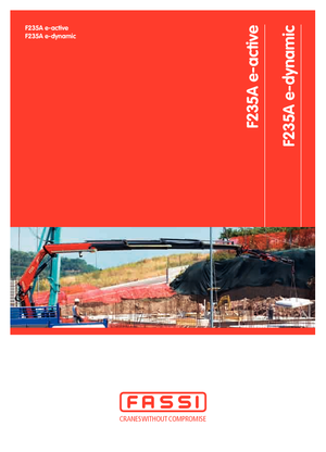 Grúas de carga hidráulicas Fassi F 235 A 0.21 e-active