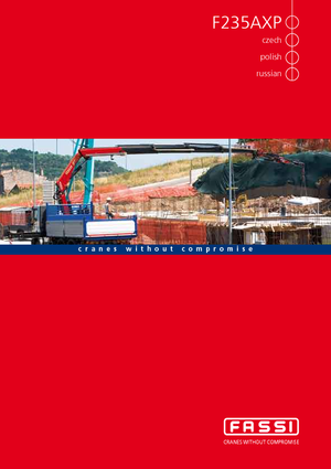 Grúas de carga hidráulicas Fassi F 235 AXP 26