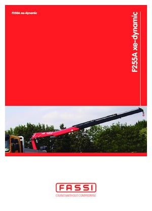 Grúas de carga hidráulicas Fassi F 255 AC 2.26 xe-dynamic