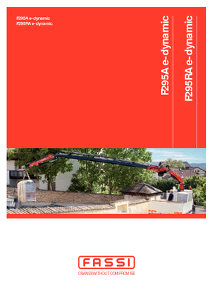 Grúas de carga hidráulicas Fassi F 295 AC 2.26 e-dynamic