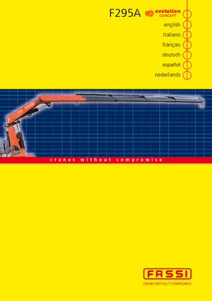 Grúas de carga hidráulicas Fassi F 295 A 26 L 214