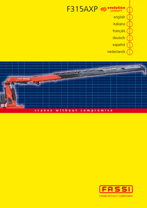 Grúas de carga hidráulicas Fassi F 315 ACXP 24