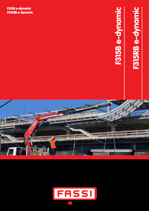 Grúas de carga hidráulicas Fassi F 315 RB 2.22 e-dynamic