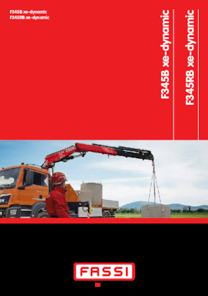 Grúas de carga hidráulicas Fassi F 345 B 2.22 xe-dynamic