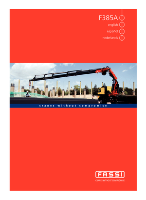 Grúas de carga hidráulicas Fassi F 385 A 23